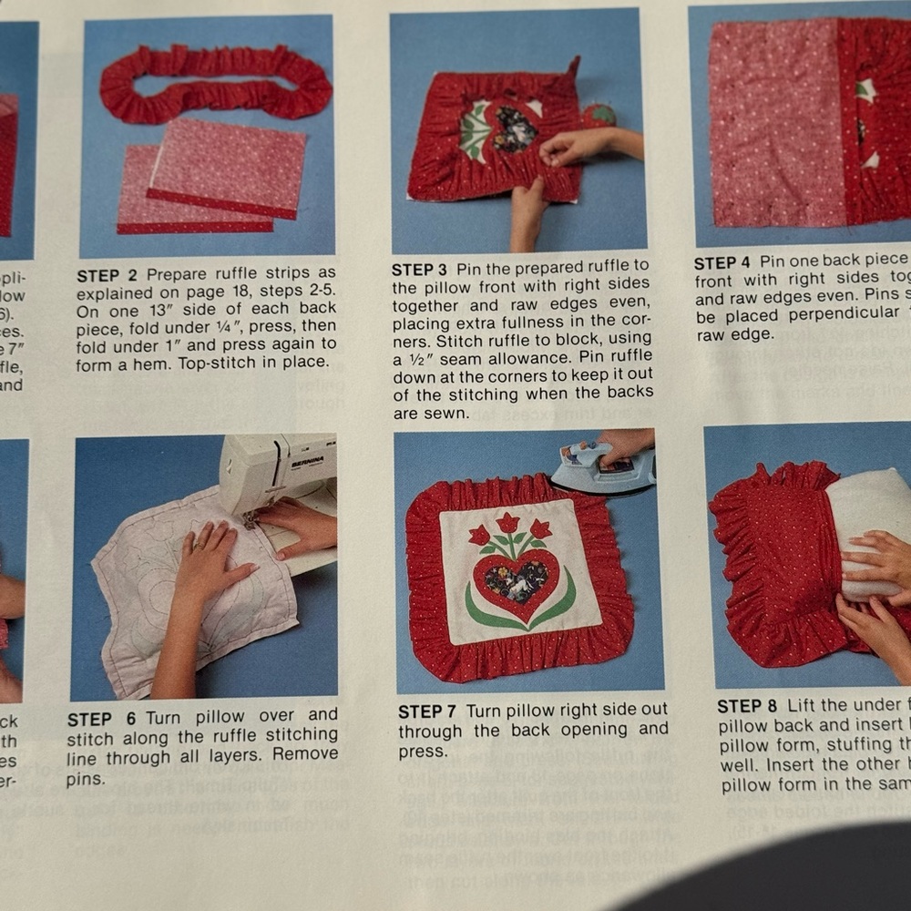 Applique Album Quilts Pattern Book - Picture 8 of 10